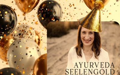 Lasst uns feiern! 1 Jahr Ayurveda-Seelengold-Podcast – Rückblick, Dankbarkeit und goldene Visionen.